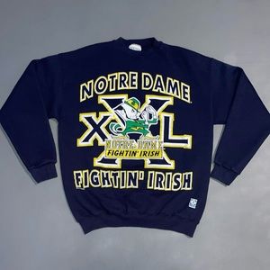 Vintage Notre Dame Fightin’ Irish Discus Athletic Sweatshirt